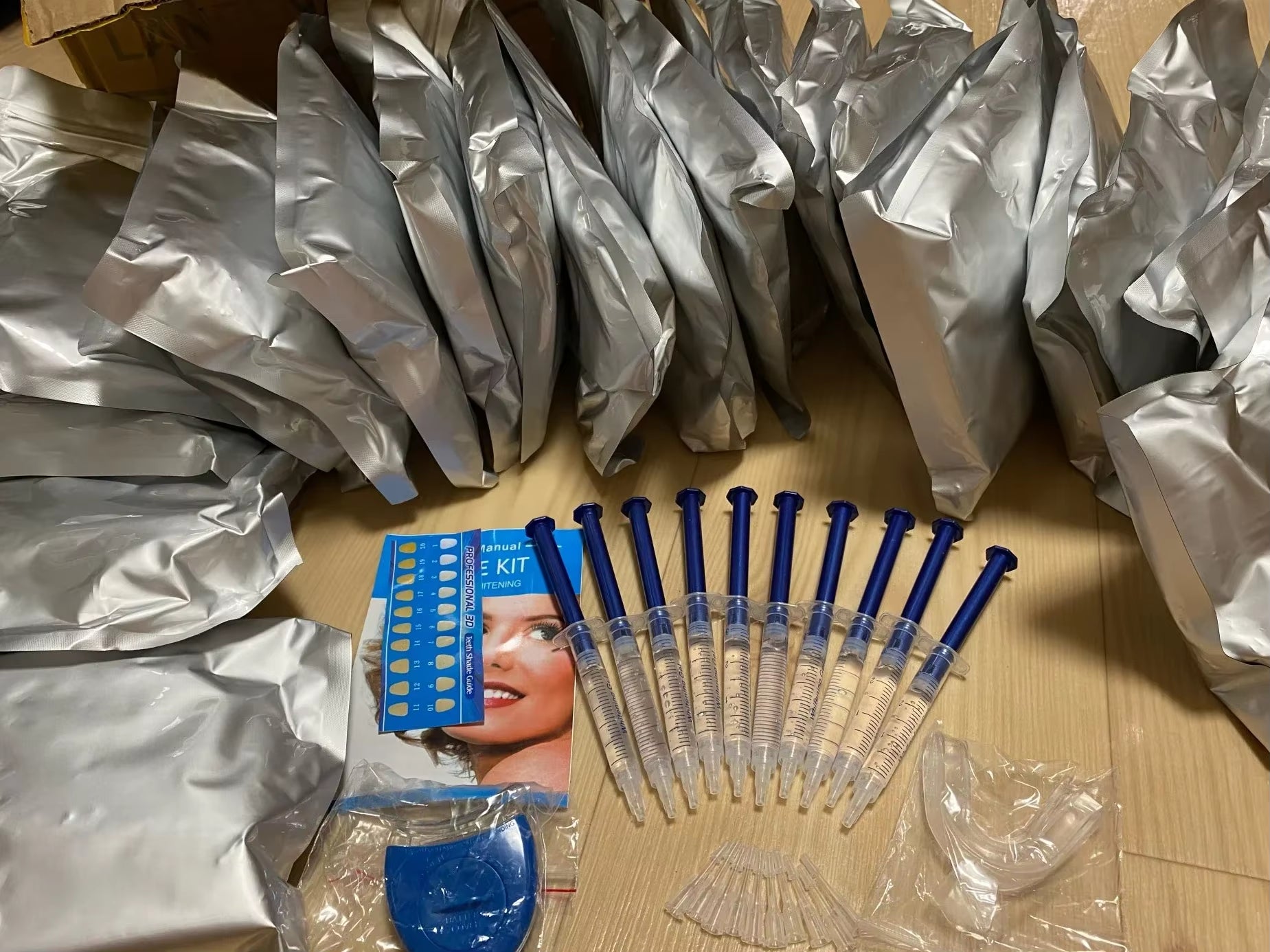 Transform Your Smile at Home!✨🌟 Get Whiter Teeth with Our 44% Peroxide Whitening Gel Kit & Brush! 🦷💖