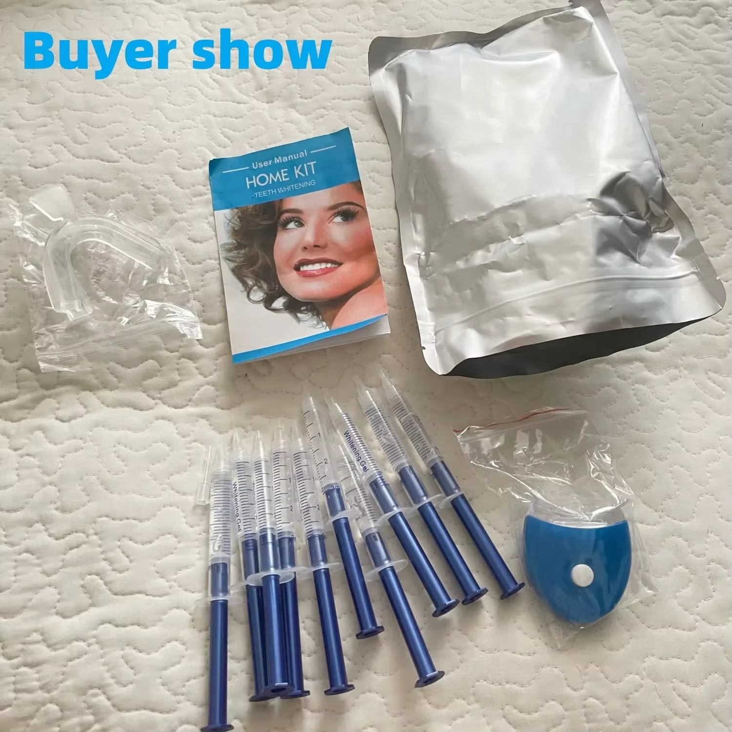 Transform Your Smile at Home!✨🌟 Get Whiter Teeth with Our 44% Peroxide Whitening Gel Kit & Brush! 🦷💖